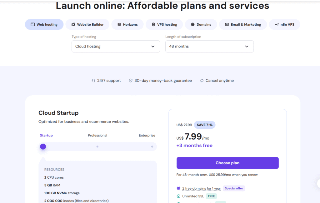 hostinger review 2025